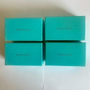 Tiffany & Co. (lot of 4) gift boxes